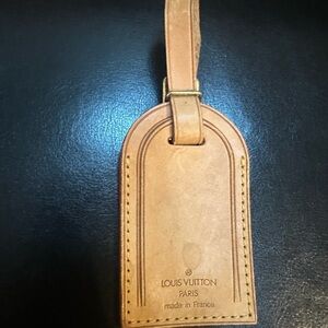 Louis Vuitton Tan Leather Bag